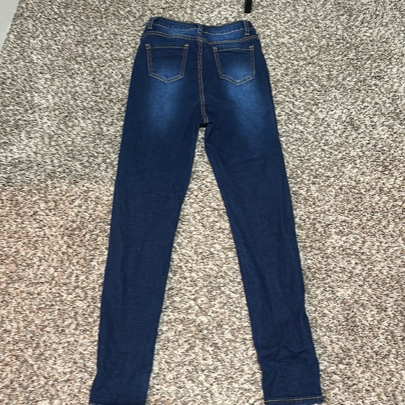High Waisted Dark Wash Jeans - Picture 3 of 3
